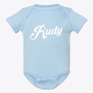 Rudy Arkansas Vintage Team Baby Onesie