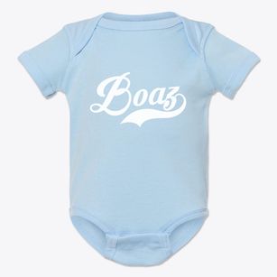 Boaz Wisconsin Vintage Team Baby Onesie