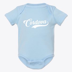 Cordova Nebraska Vintage Team Baby Onesie
