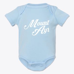 Mount Ayr Indiana Vintage Team Baby Onesie