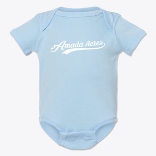 Amada Acres Texas Vintage Team Baby Onesie