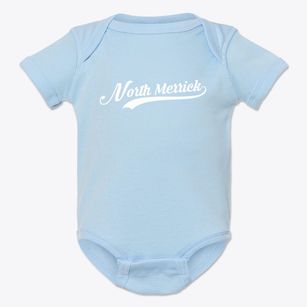 North Merrick New York Vintage Team Baby Onesie