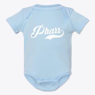 Pharr Texas Vintage Team Baby Onesie