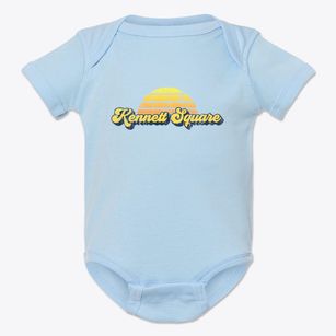 Kennett Square Pennsylvania Sublime Sunset Baby Onesie