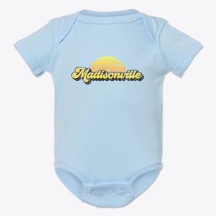 Madisonville Texas Sublime Sunset Baby Onesie