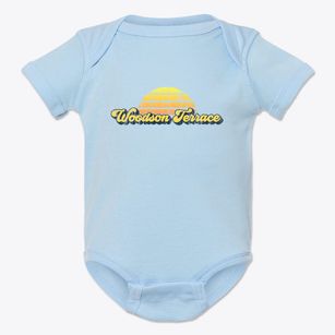 Woodson Terrace Missouri Sublime Sunset Baby Onesie