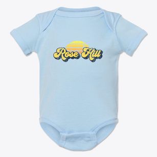 Rose Hill Kansas Sublime Sunset Baby Onesie