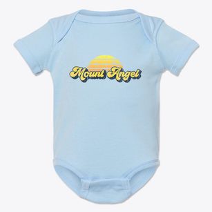 Mount Angel Oregon Sublime Sunset Baby Onesie
