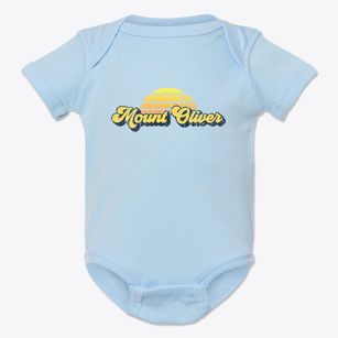 Mount Oliver Pennsylvania Sublime Sunset Baby Onesie