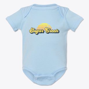 Sugar Creek Missouri Sublime Sunset Baby Onesie