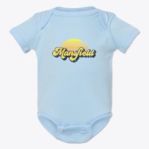 Mansfield Pennsylvania Sublime Sunset Baby Onesie