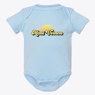 Mont Vernon New Hampshire Sublime Sunset Baby Onesie