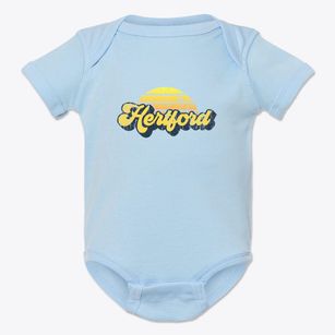 Hertford North Carolina Sublime Sunset Baby Onesie