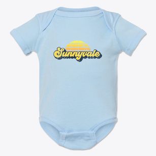 Sunnyvale California Sublime Sunset Baby Onesie