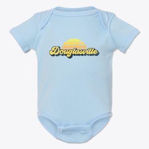 Douglasville Georgia Sublime Sunset Baby Onesie