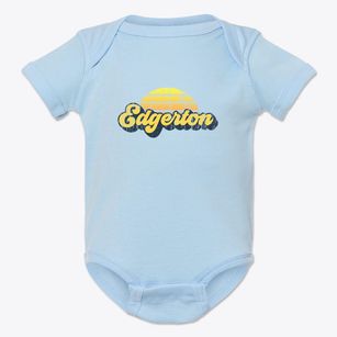 Edgerton Kansas Sublime Sunset Baby Onesie