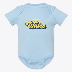 Wales Maine Sublime Sunset Baby Onesie