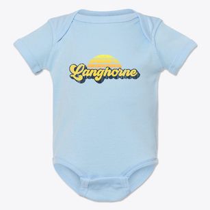 Langhorne Pennsylvania Sublime Sunset Baby Onesie