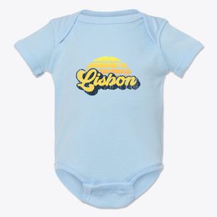 Lisbon New Hampshire Sublime Sunset Baby Onesie
