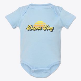 Depoe Bay Oregon Sublime Sunset Baby Onesie