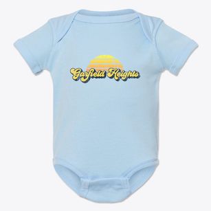 Garfield Heights Ohio Sublime Sunset Baby Onesie