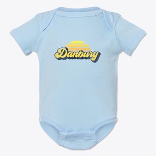 Danbury New Hampshire Sublime Sunset Baby Onesie