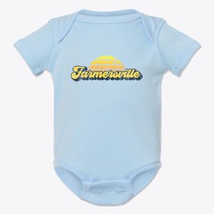 Farmersville New York Sublime Sunset Baby Onesie