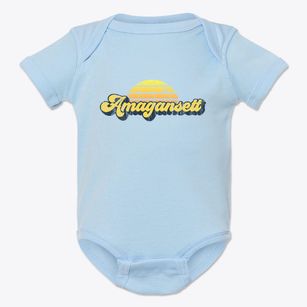 Amagansett New York Sublime Sunset Baby Onesie