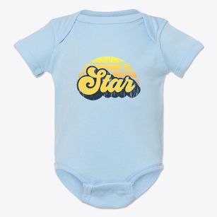 Star North Carolina Sublime Sunset Baby Onesie