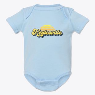 Keytesville Missouri Sublime Sunset Baby Onesie