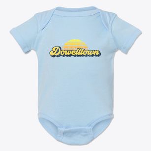 Dowelltown Tennessee Sublime Sunset Baby Onesie