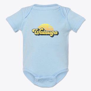 Watauga Tennessee Sublime Sunset Baby Onesie