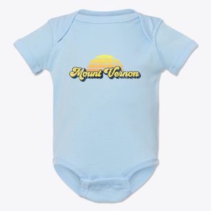 Mount Vernon Ohio Sublime Sunset Baby Onesie