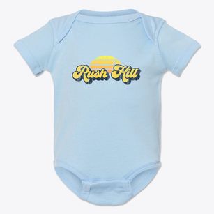 Rush Hill Missouri Sublime Sunset Baby Onesie