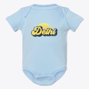 Delhi Minnesota Sublime Sunset Baby Onesie