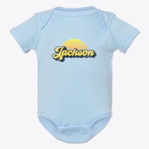 Jackson Wyoming Sublime Sunset Baby Onesie