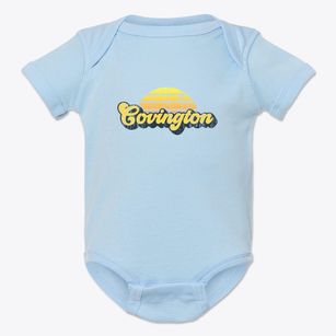 Covington Tennessee Sublime Sunset Baby Onesie