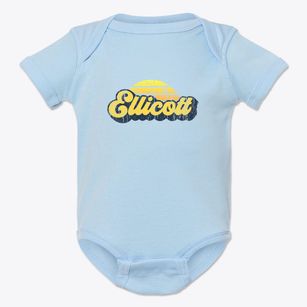 Ellicott New York Sublime Sunset Baby Onesie