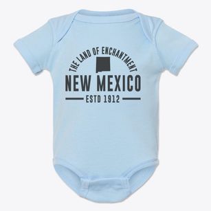  New Mexico Motto Baby Onesie