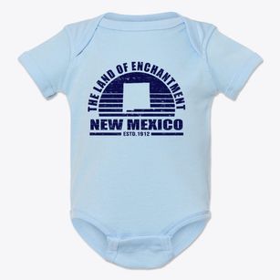  New Mexico Sunset Baby Onesie