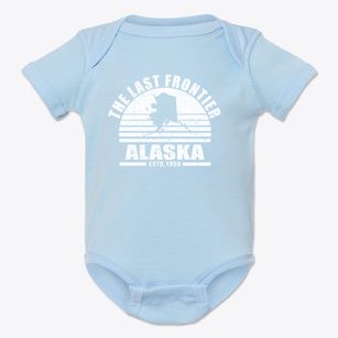  Alaska Sunset Baby Onesie