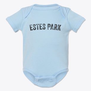 Estes Park Colorado Timeless Retro Baby Onesie