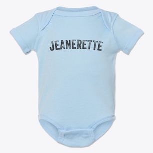 Jeanerette Louisiana Timeless Retro Baby Onesie