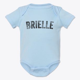 Brielle New Jersey Timeless Retro Baby Onesie