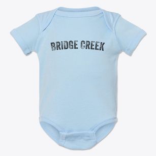 Bridge Creek Wisconsin Timeless Retro Baby Onesie
