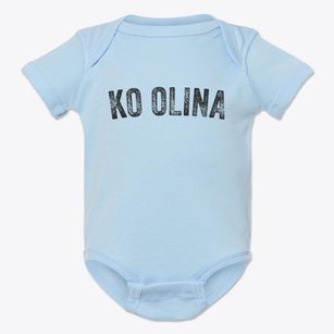 Ko Olina Hawaii Timeless Retro Baby Onesie