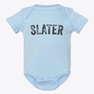 Slater Iowa Timeless Retro Baby Onesie