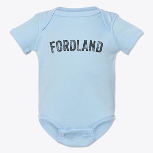 Fordland Missouri Timeless Retro Baby Onesie