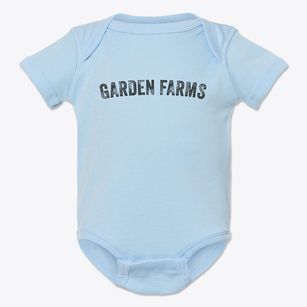 Garden Farms California Timeless Retro Baby Onesie