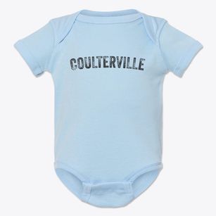 Coulterville California Timeless Retro Baby Onesie